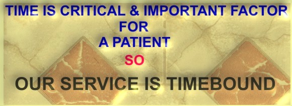 OUR SERVICE IS TIMEBOUND